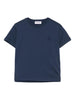T-shirt con logo ricamato