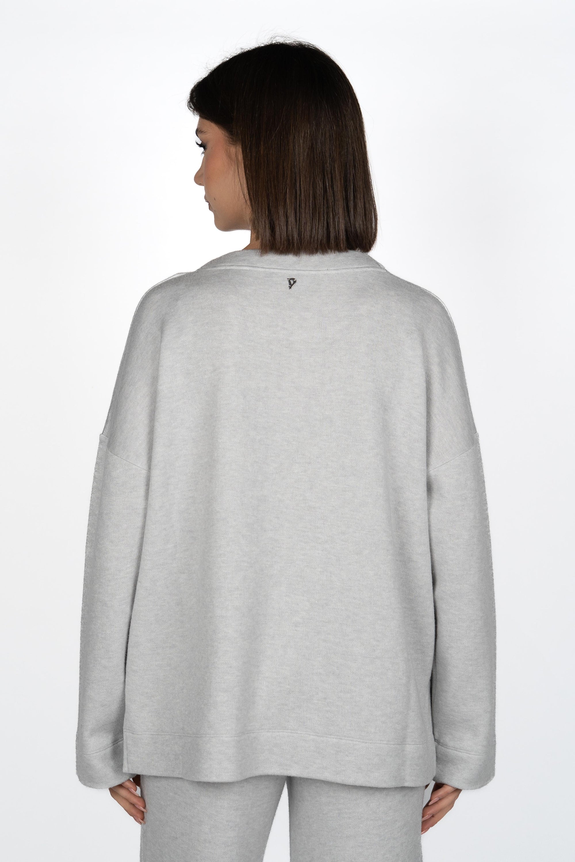 Maglia oversize F515KF0253XXX 903 DONDUP 