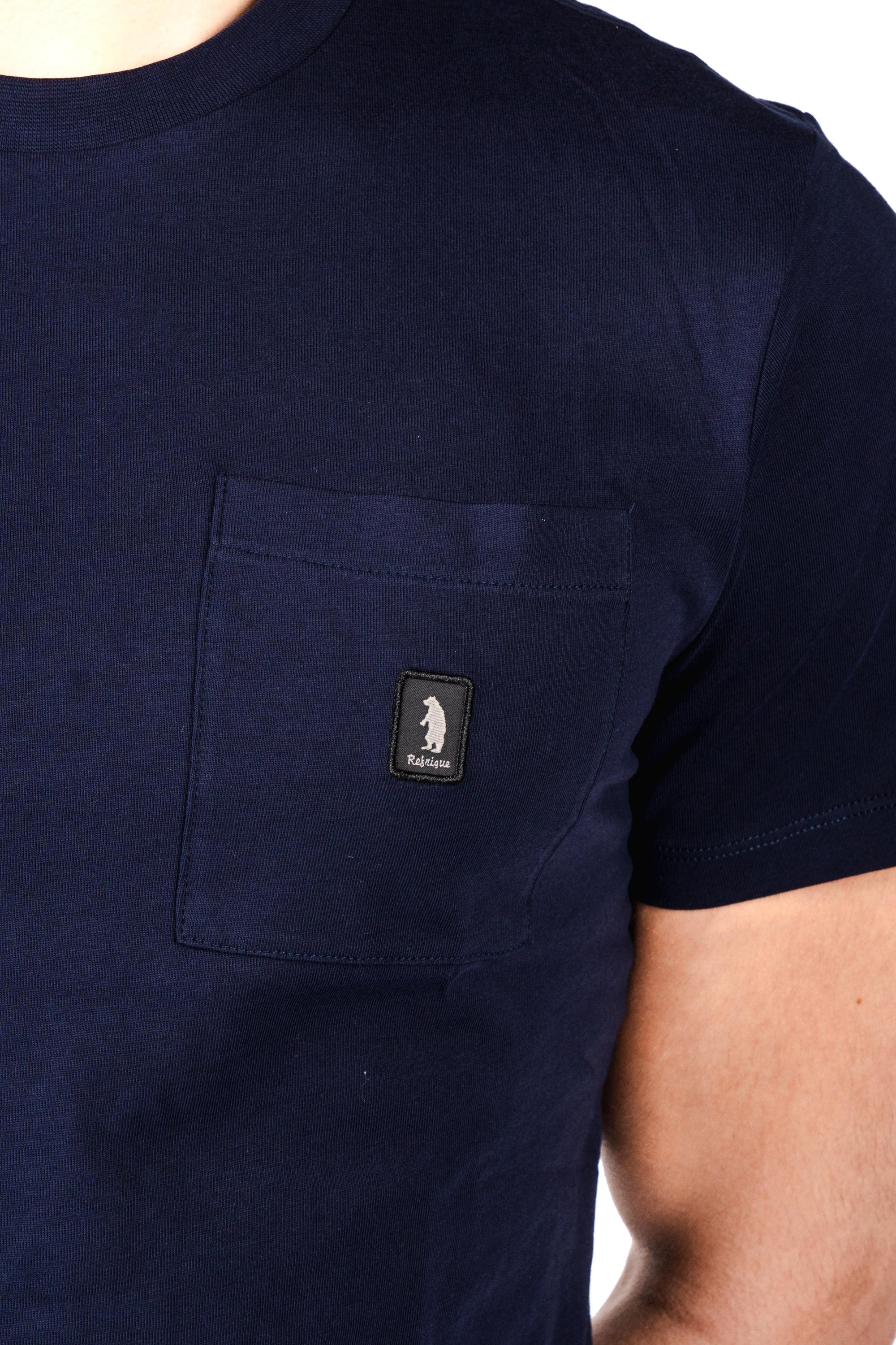 T-shirt icon pocket R4528M261 NAVY REFRIGUE 