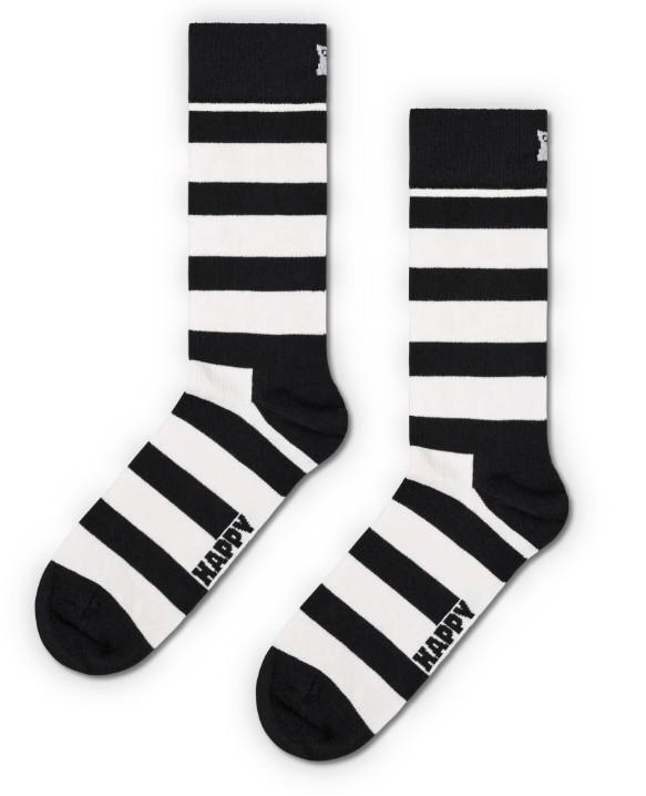 4-Pack Black And White Socks Gift Set P003446 WHITE HAPPY SOCKS 