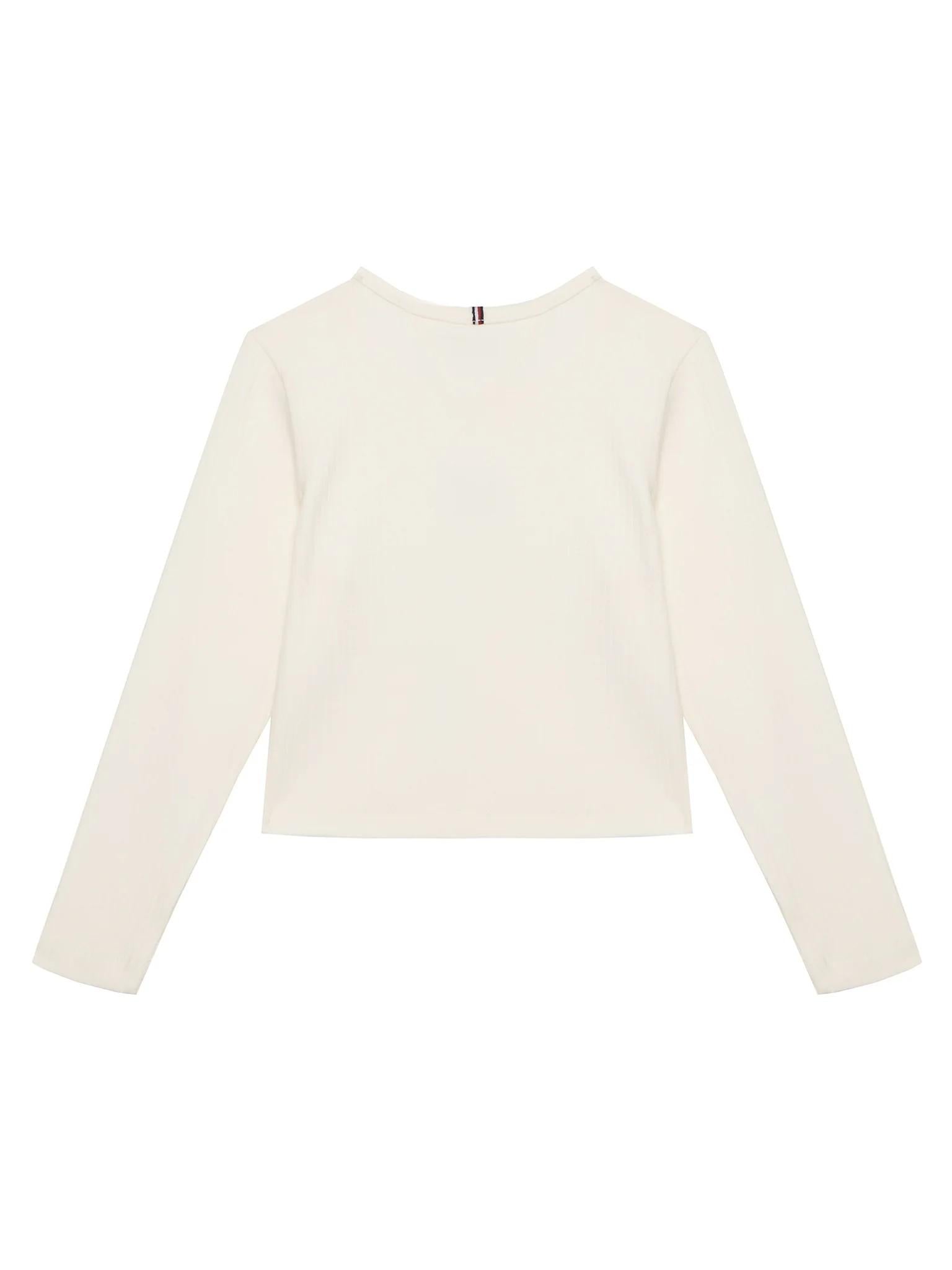 Maglia a costine KG0KG09065T YBH TOMMY HILFIGER 