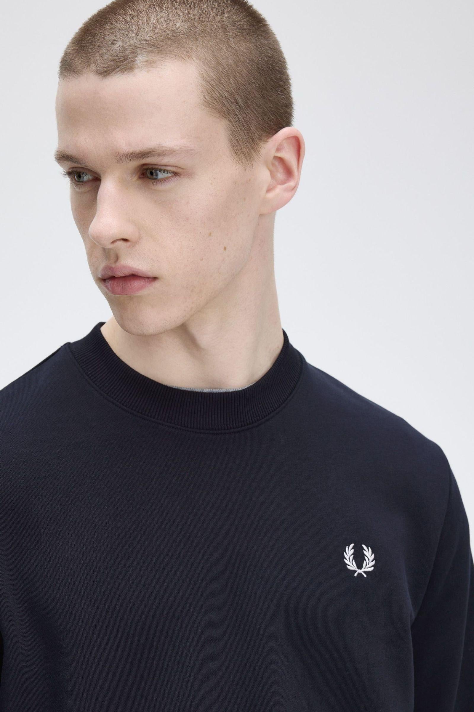 Felpa Girocollo M753555 248 FRED PERRY 