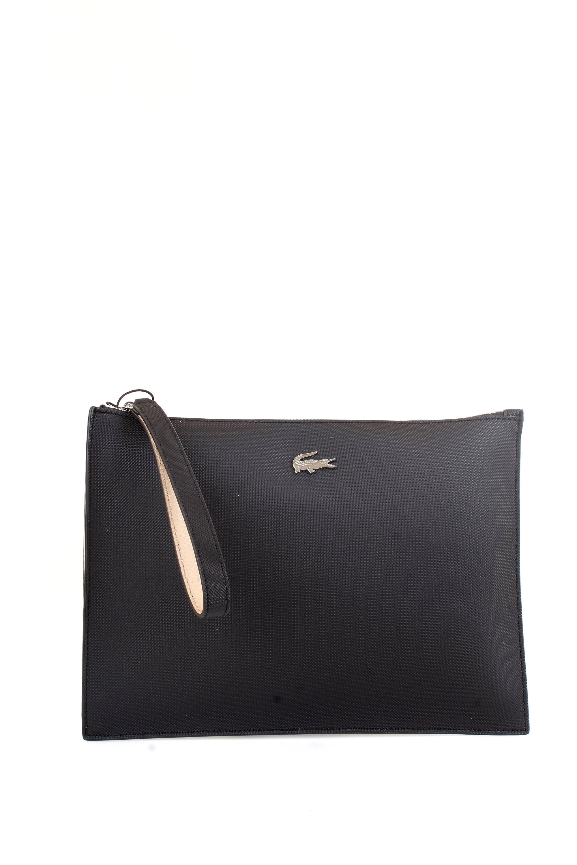 Pochette in canvas pique' NF2791 A91 LACOSTE ACCESSORI 