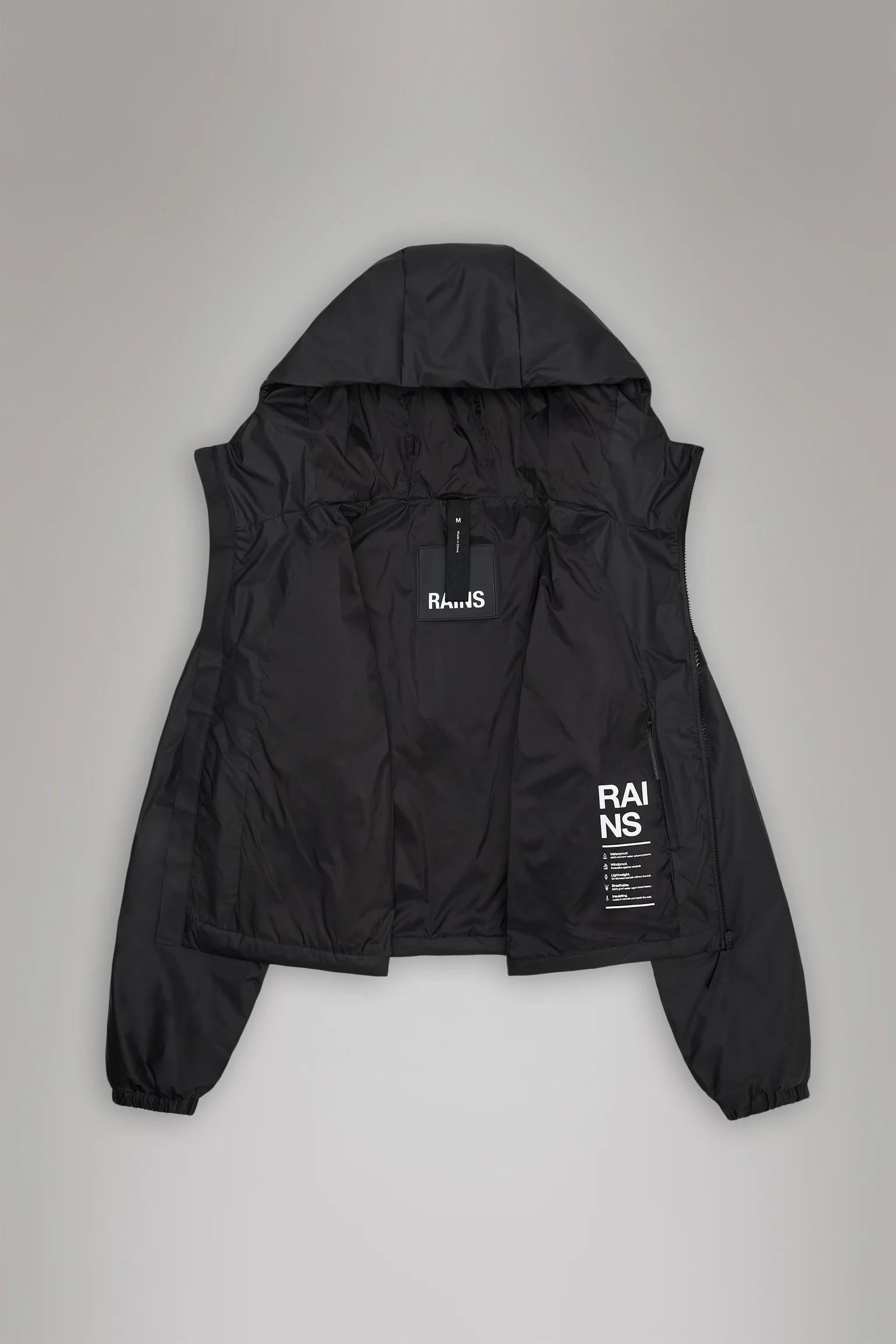 Lohja Short Insulated Jacket RA15780 BLA RAINS 