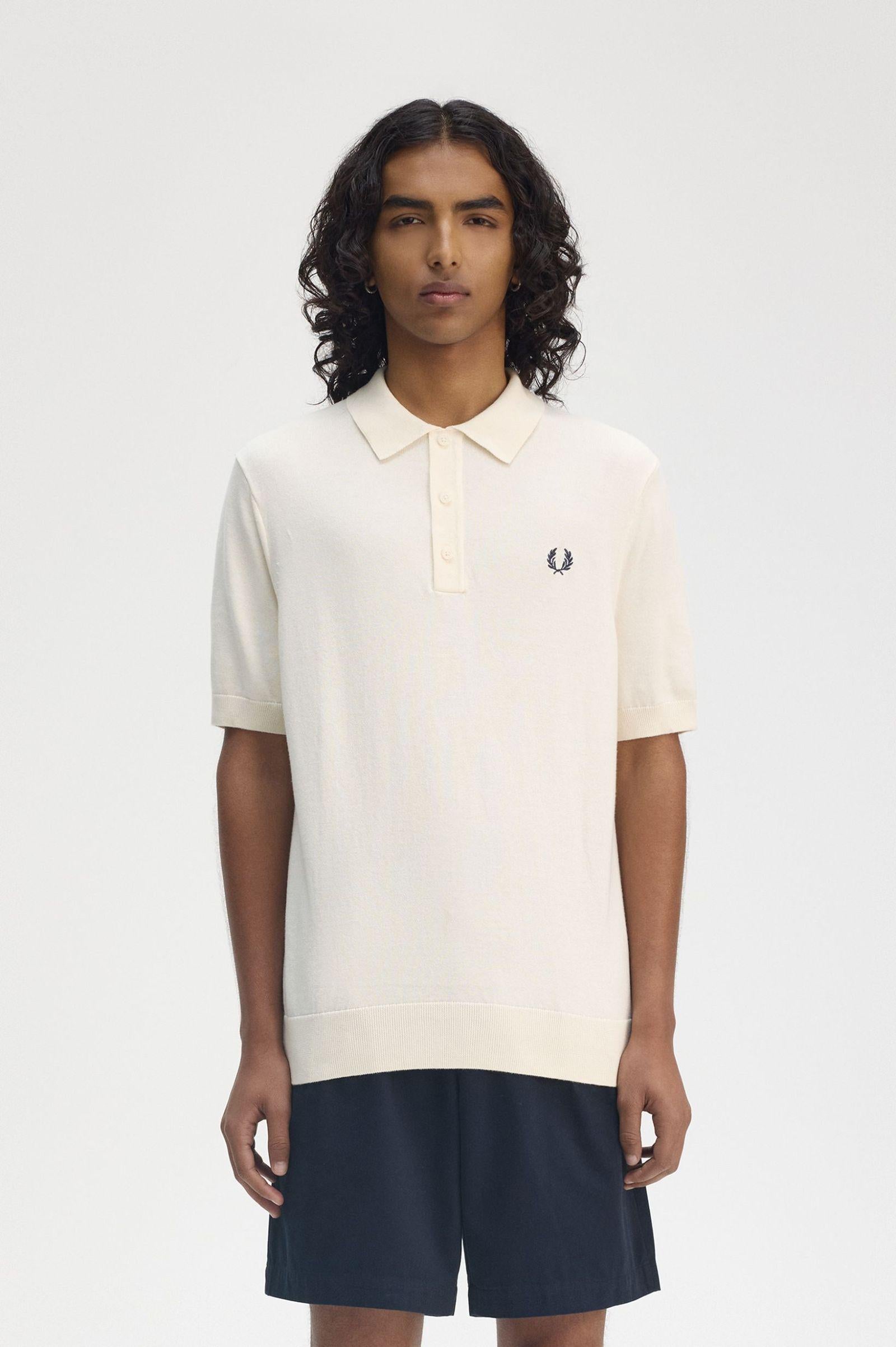 Camicia in maglia di cotone K972553 560 FRED PERRY 