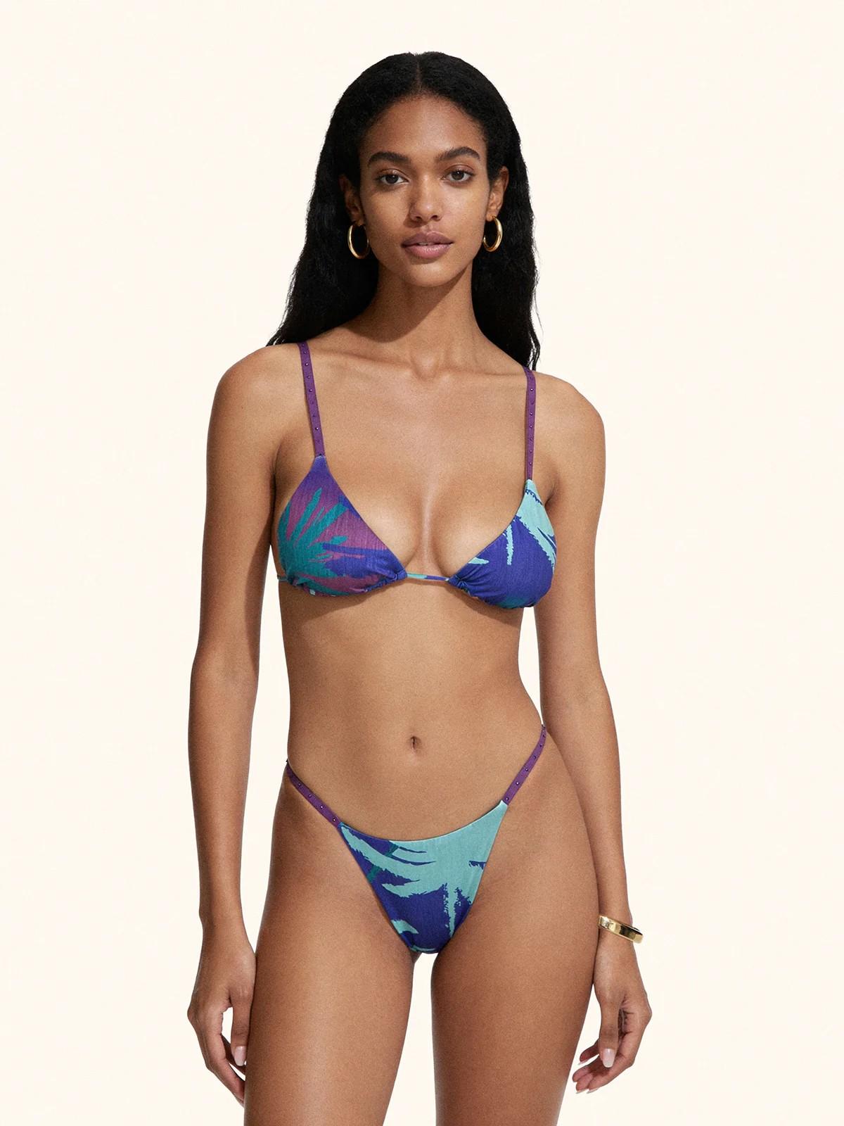Bikini donna triangolo con slip regolabile fanatsia MF26SW0830X 45 ME FUI 