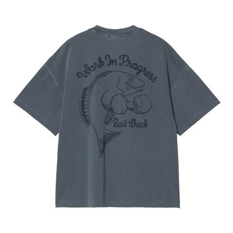 S/S Bait Shack T-Shirt dusky blu I034660 2OTGD CARHARTT WIP 