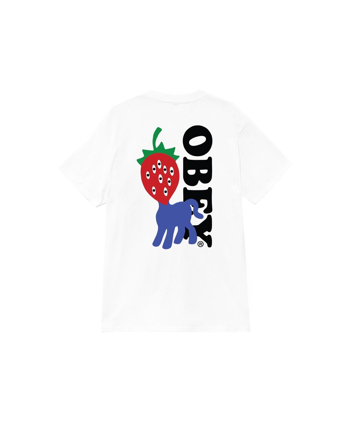 T-shirt girocollo 165264054 WHT OBEY 