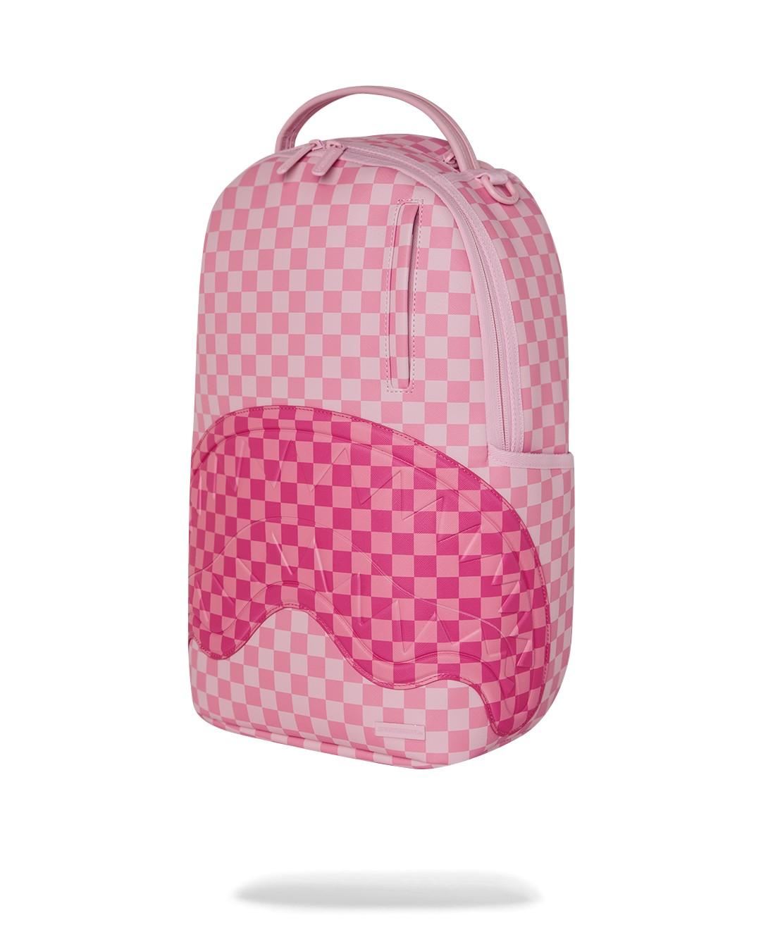 Pink sip patch dlxsv backpack 910B8717 NSZ SPRAYGROUND 