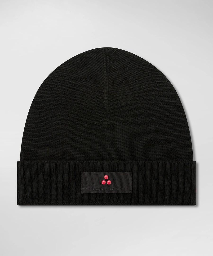 Berretto in misto cachemire silli 05 PEX0179 NER PEUTEREY 