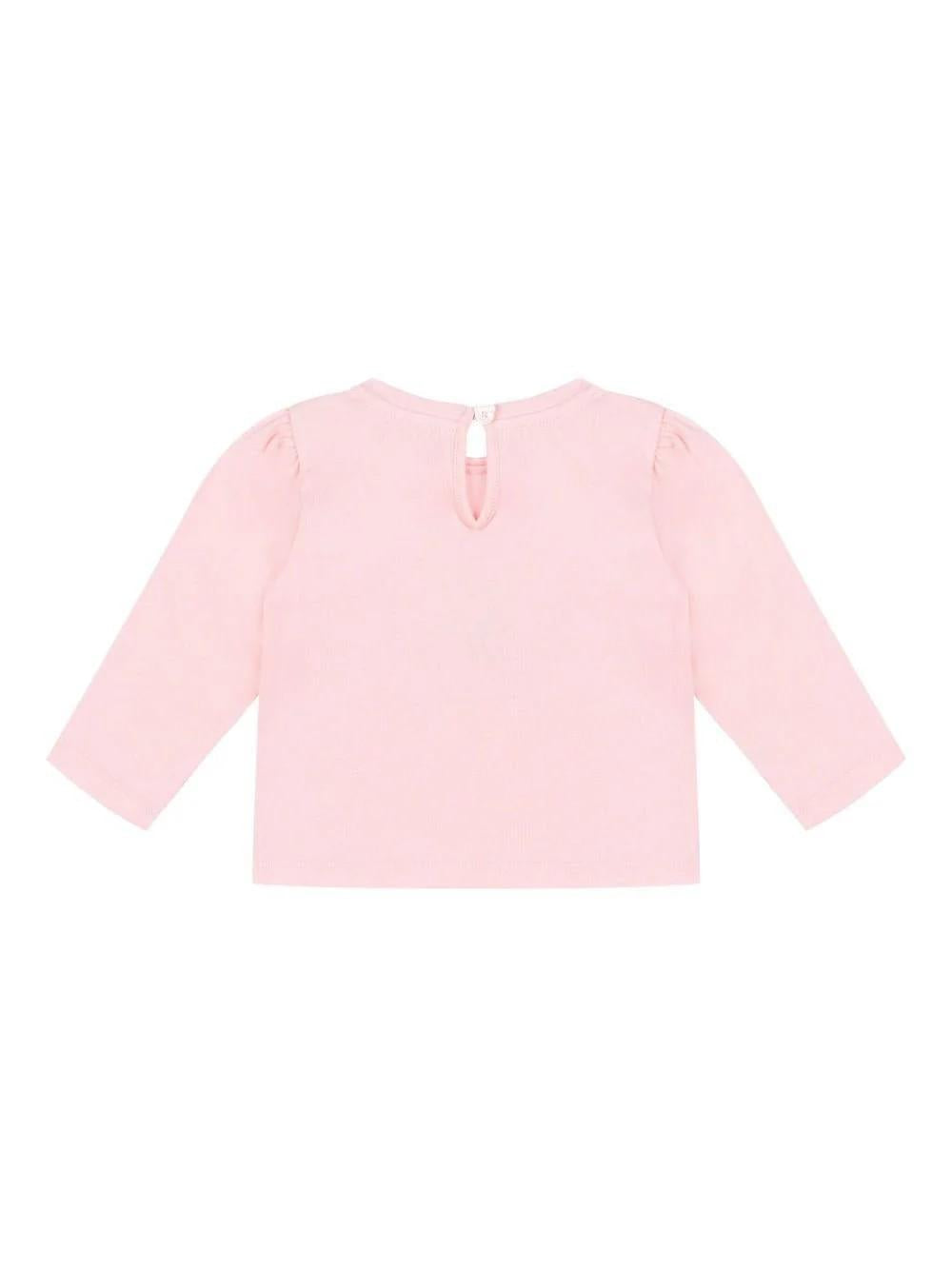 T-shirt per neonata con motivo Teddy Bear MEO001LBA11 50209 MOSCHINO BABY 