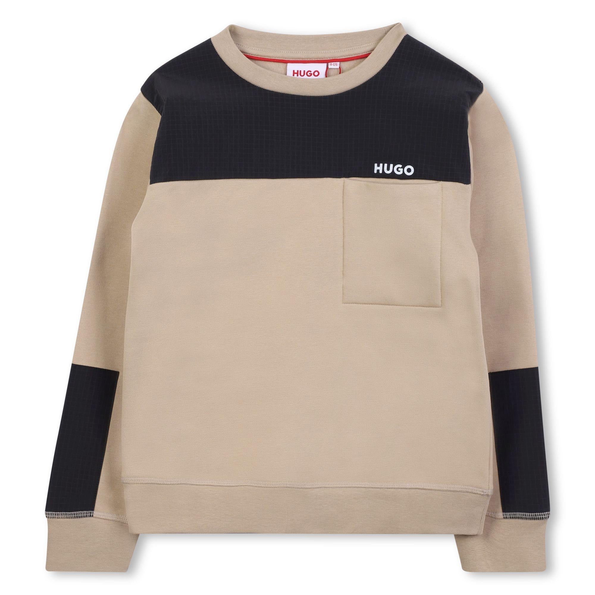 Felpa girocollo HUGO G00449 P90B HUGO 