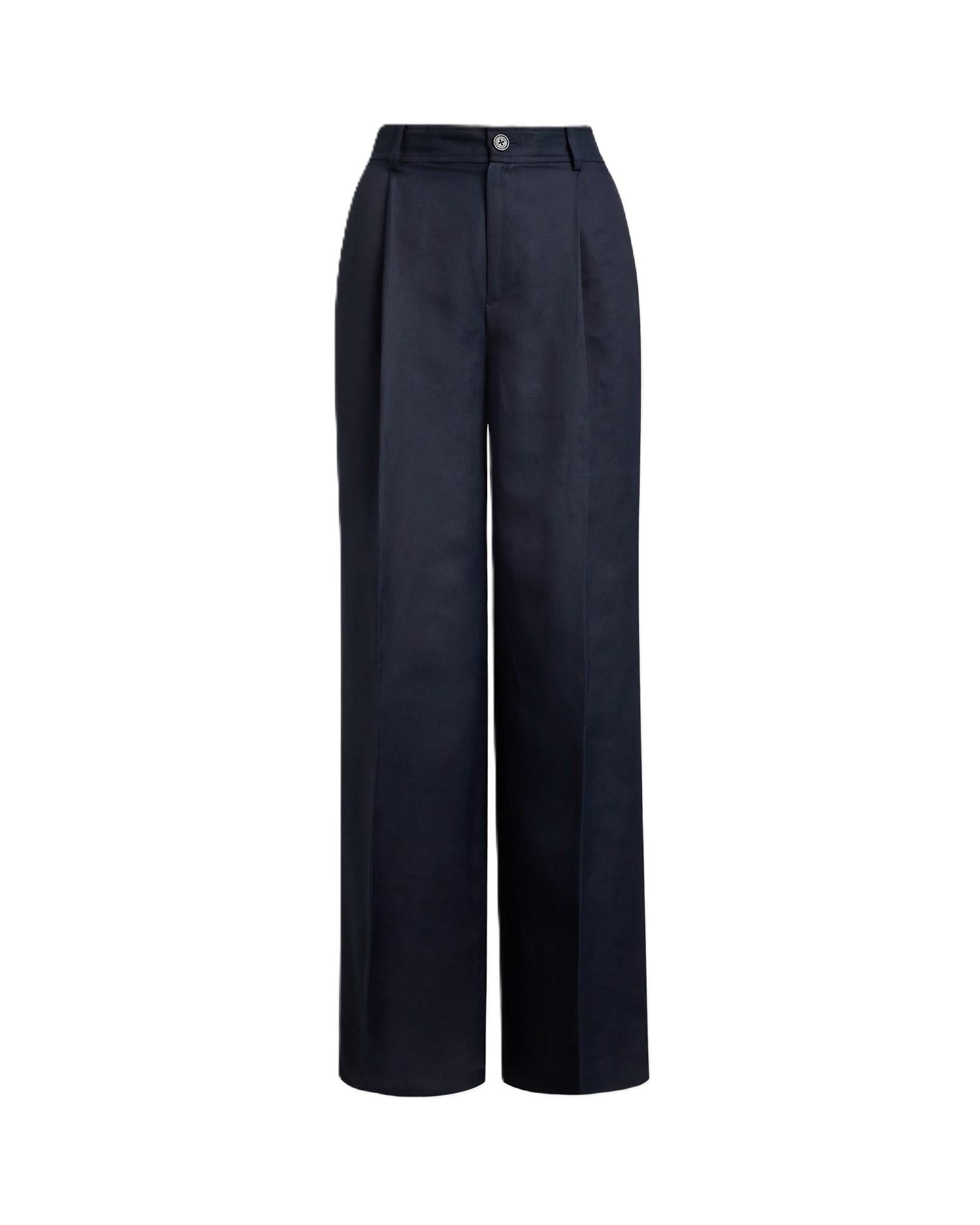 Woven wide leg pants 200P13458 003 LAUREN 