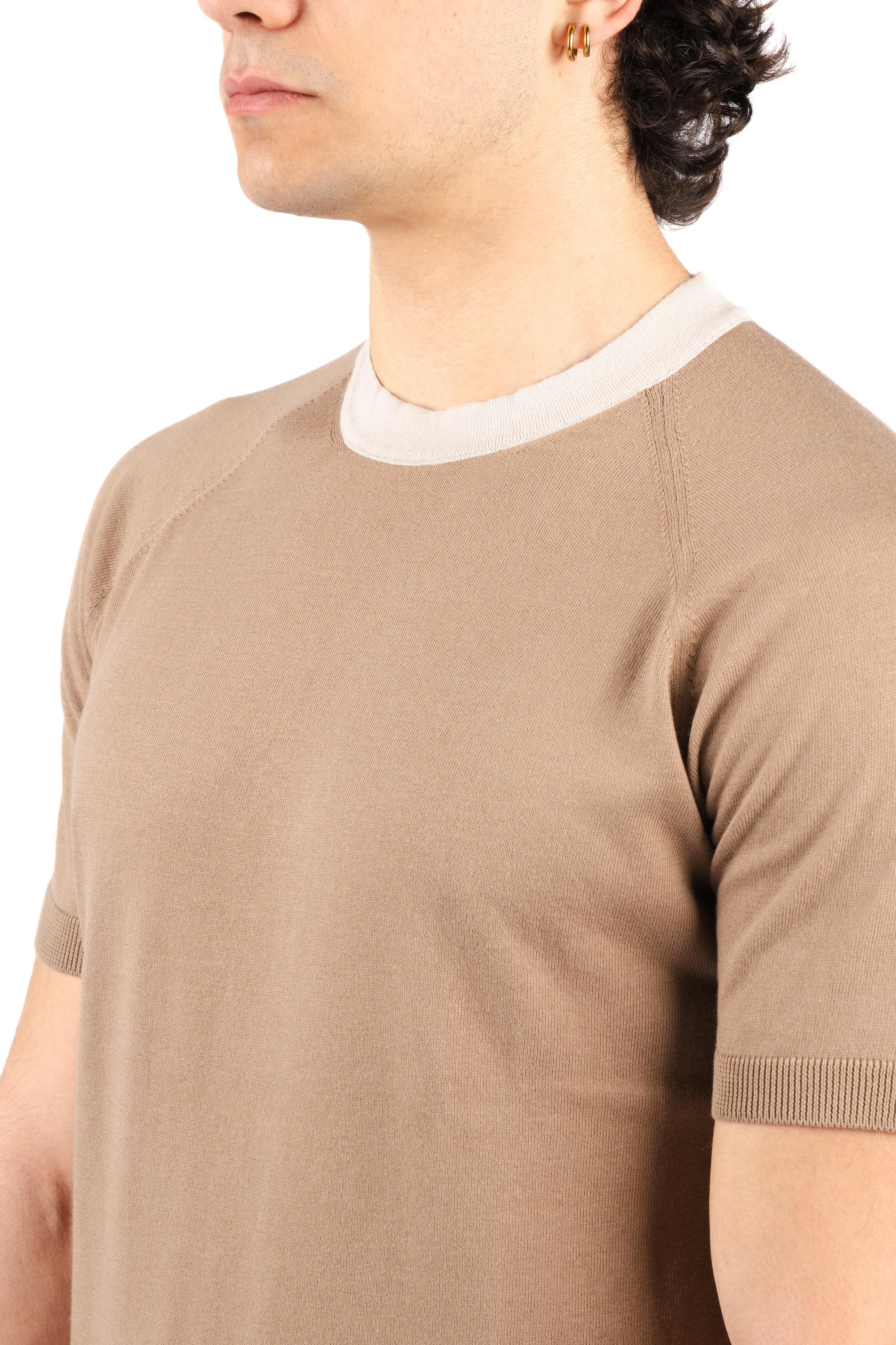 T-shirt in cotone biologico 57181/18045 140 GRAN SASSO 