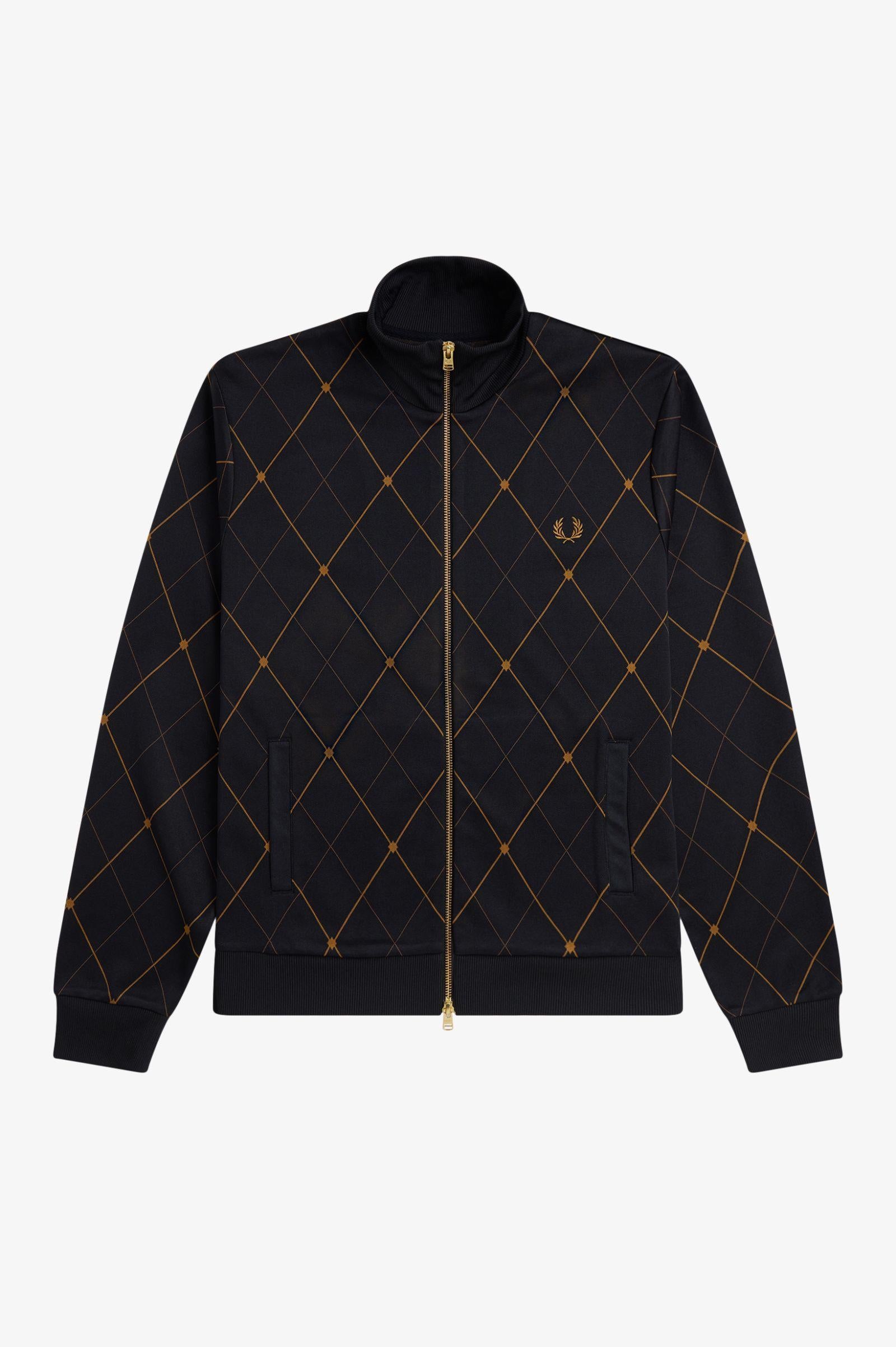 Track Jacket A Losanghe J233258 102 FRED PERRY 