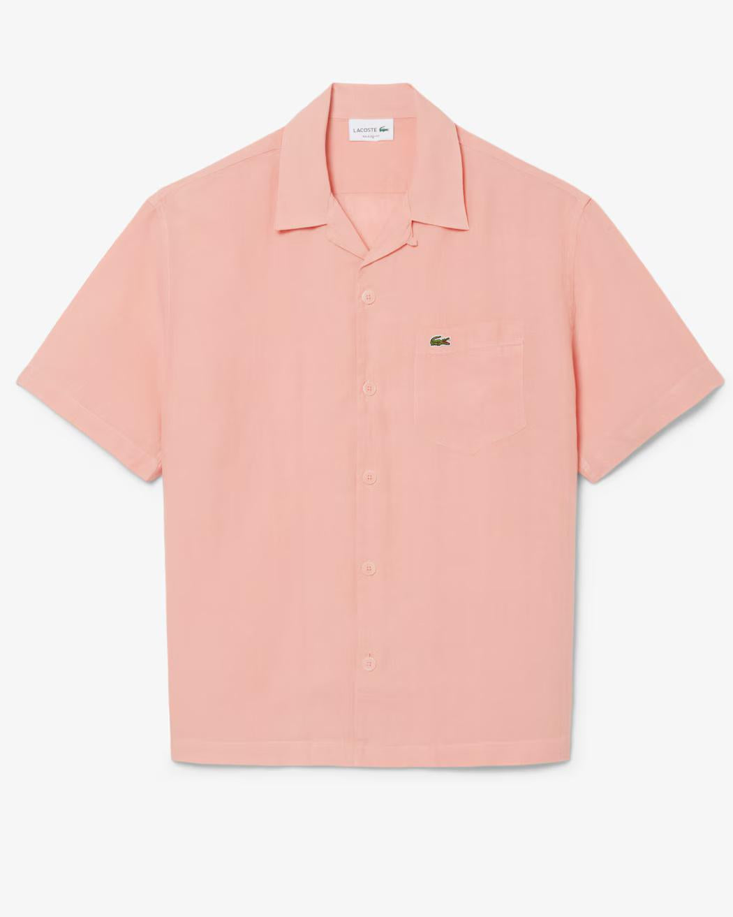 Camicia in lino relxed fit CH2339 UI2 LACOSTE 