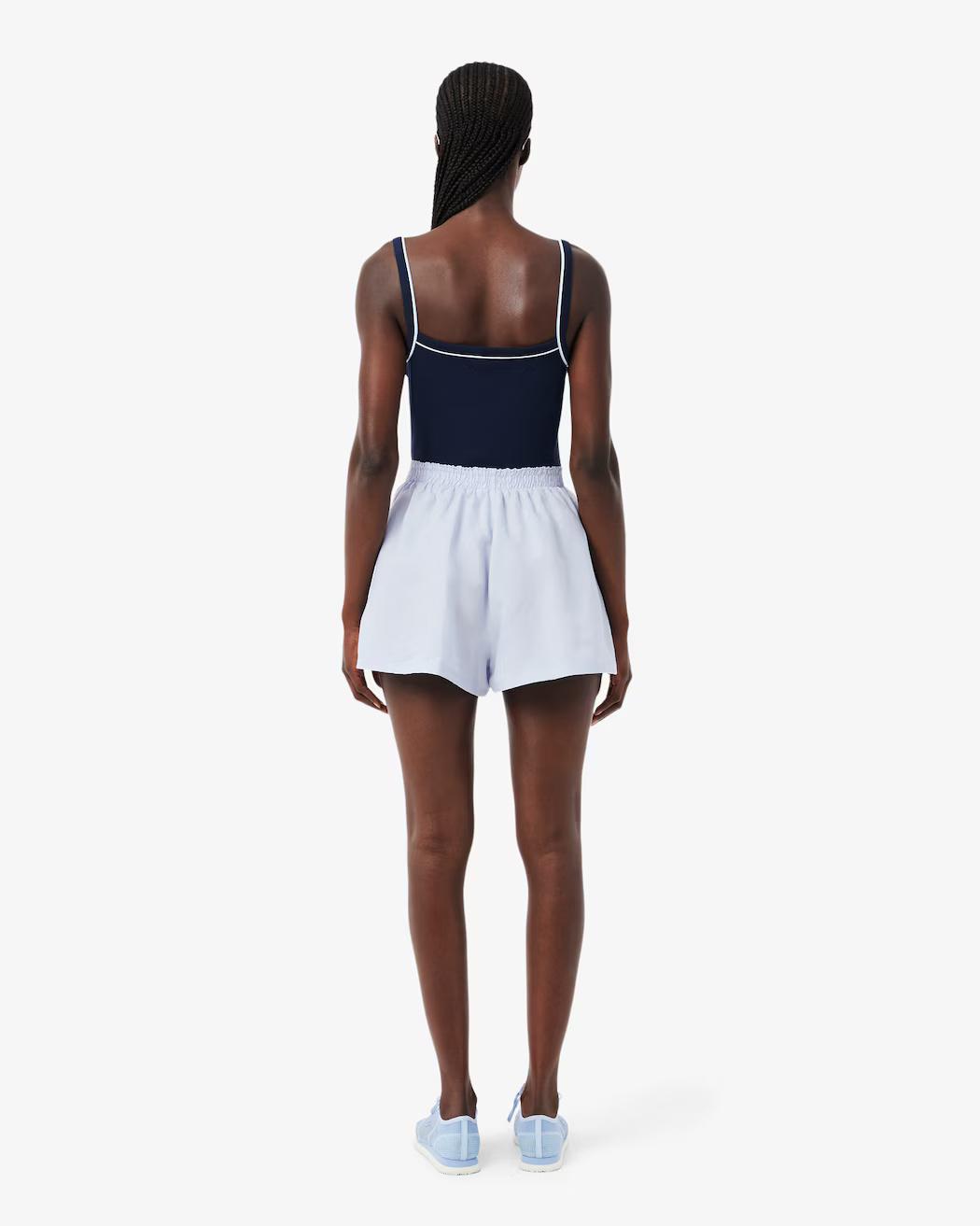 Shorts oversize in misto lino FF1428 J2G LACOSTE 