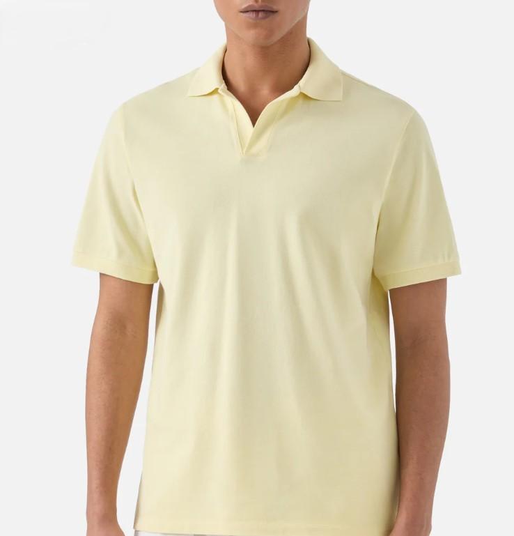 Polo Charles in piquet di cotone  CHS0001 00148L MC2 SAINT BARTH 
