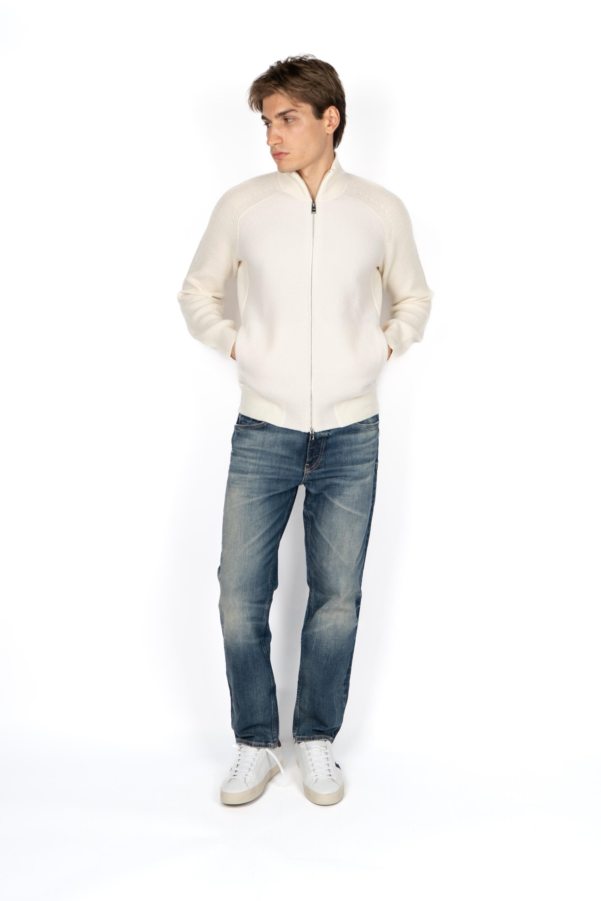 Cardigan full zip 50550011 131 BOSS 