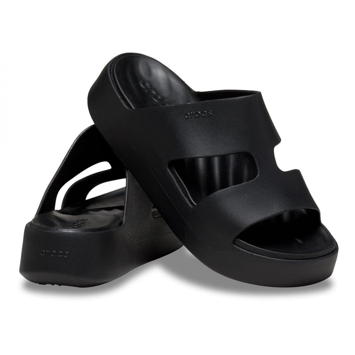Getaway Platform H-Strap Donna Black CR209409 BLK CROCS 