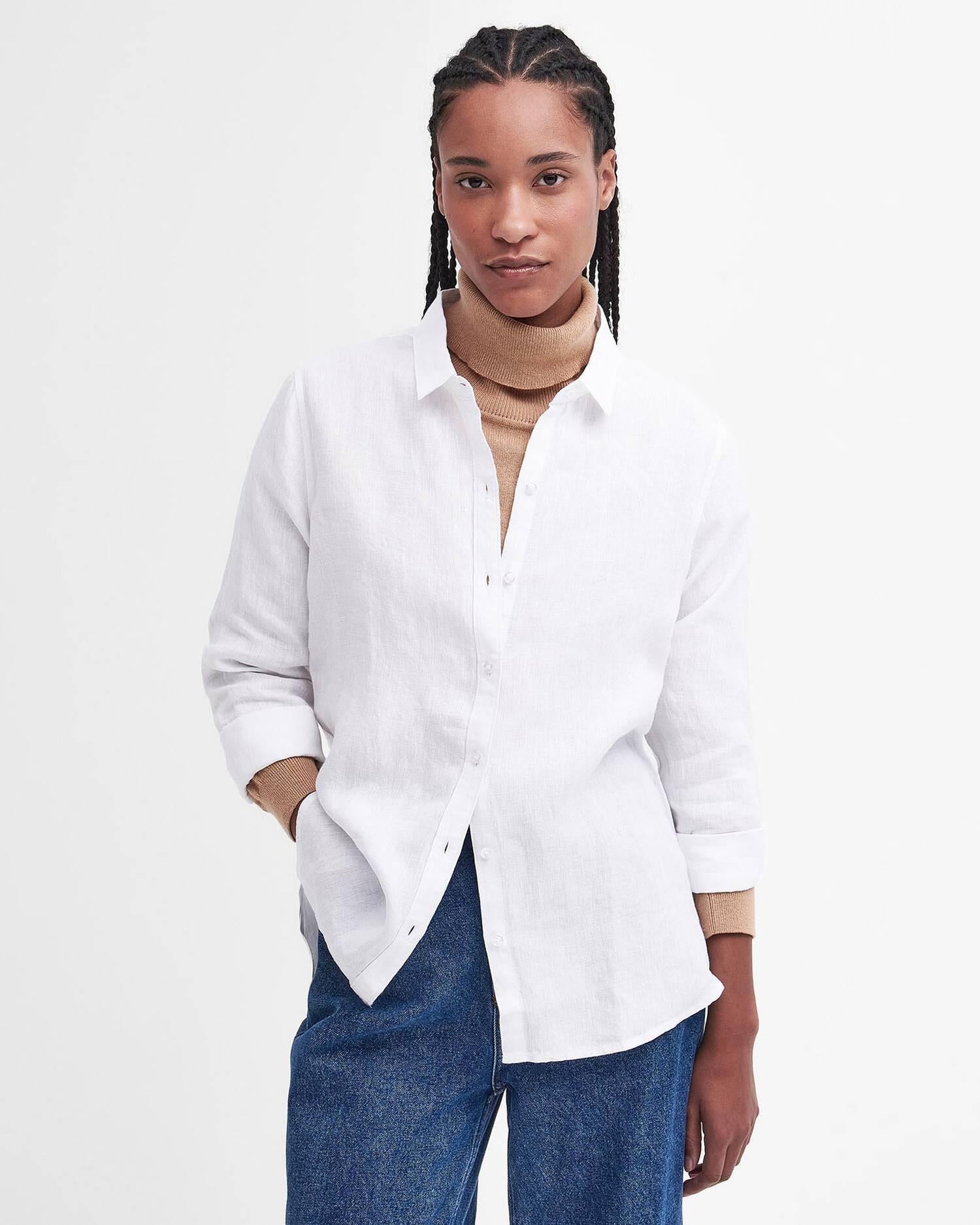 Camicia a maniche lunghe Marine LSH1315 WH11 BARBOUR 