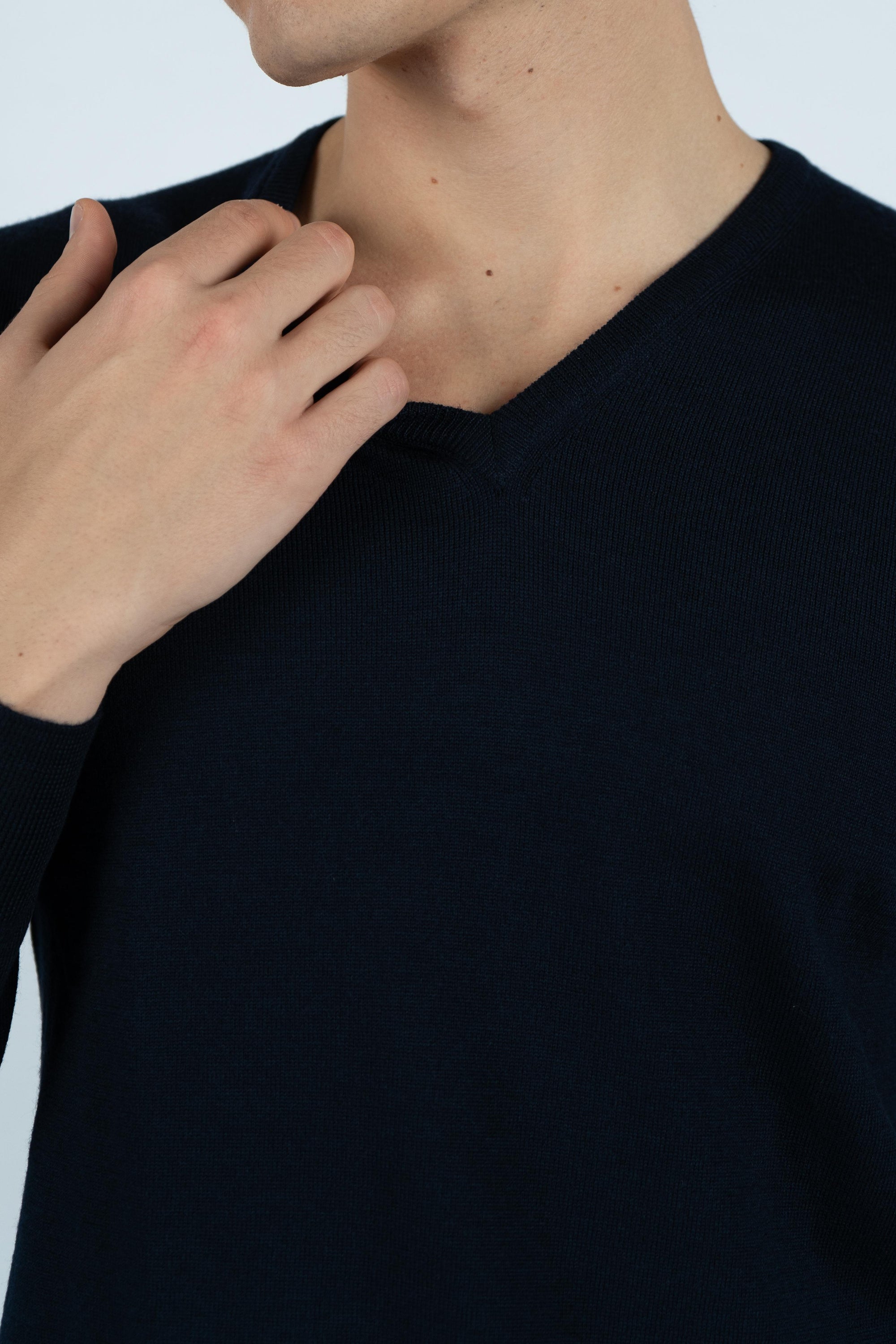 Maglia a scollo a V 55115/14290 598 GRAN SASSO 