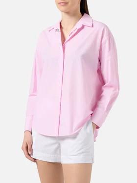 Camicia Cristal con ricami CYS0001 00703L MC2 SAINT BARTH 