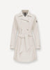 Trench in softshell con cintura