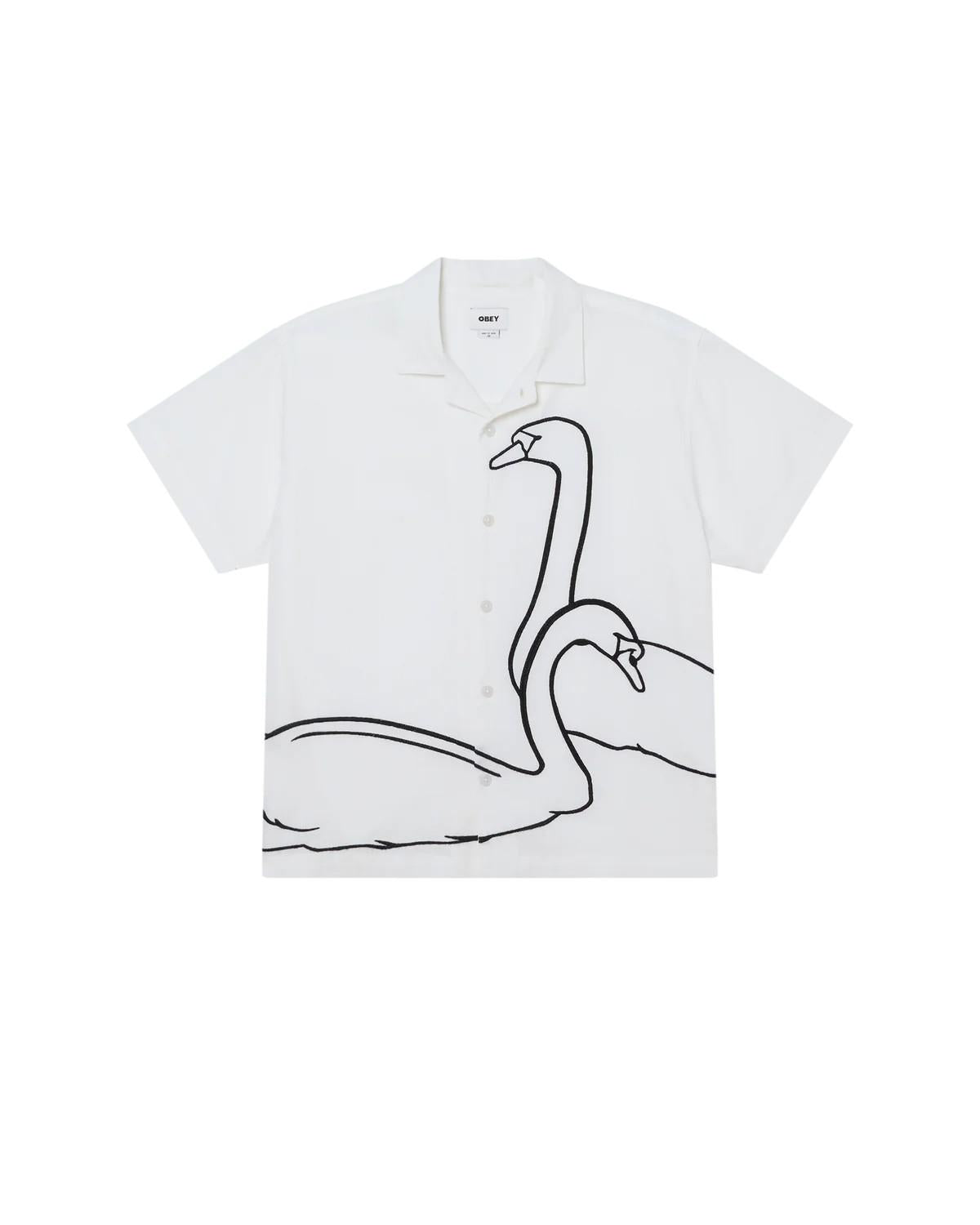 Cliff ss t-shirt 181210461 WHT OBEY 