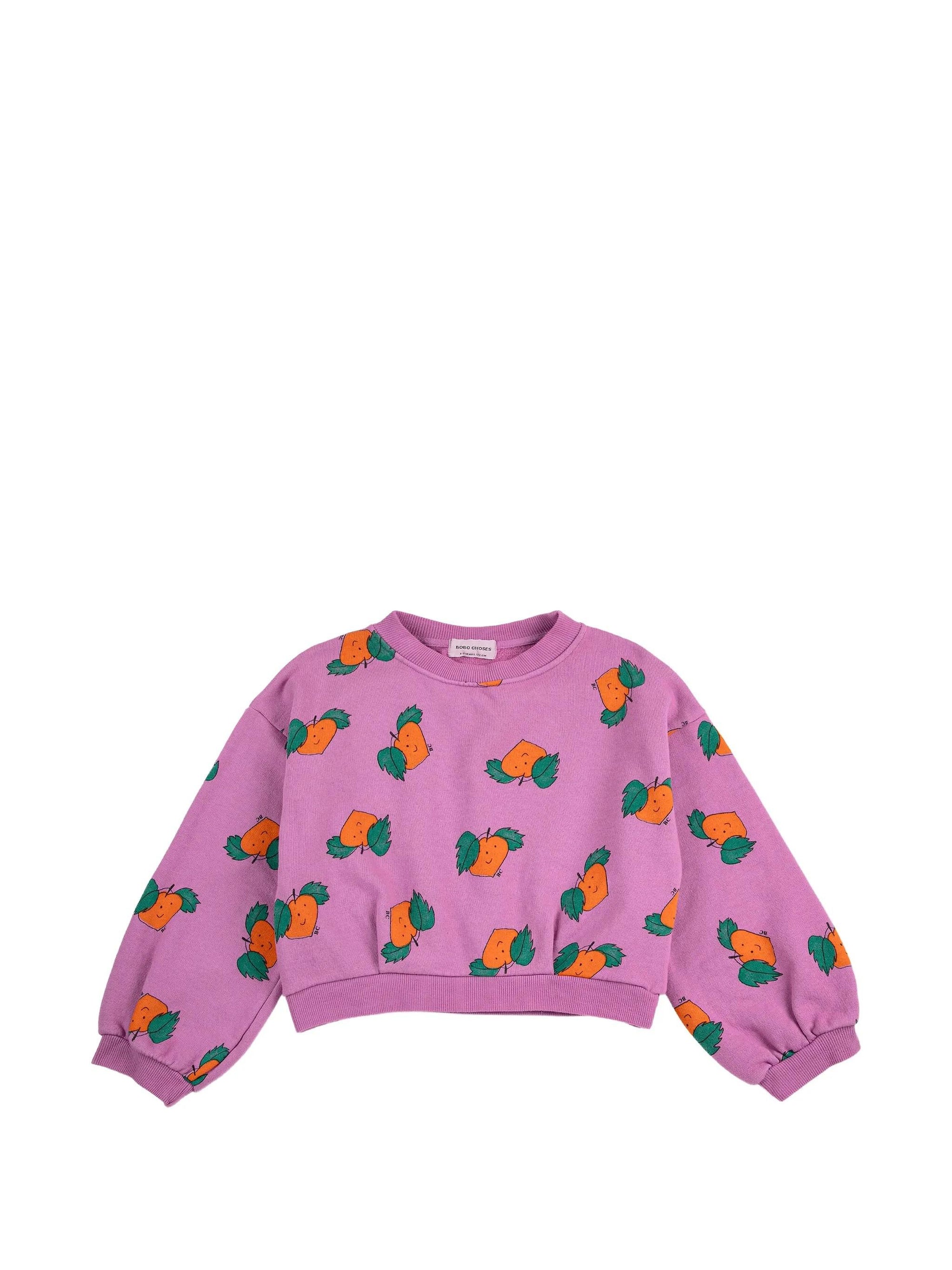 Felpa tangerine B126AC044 511 BOBO CHOSES 