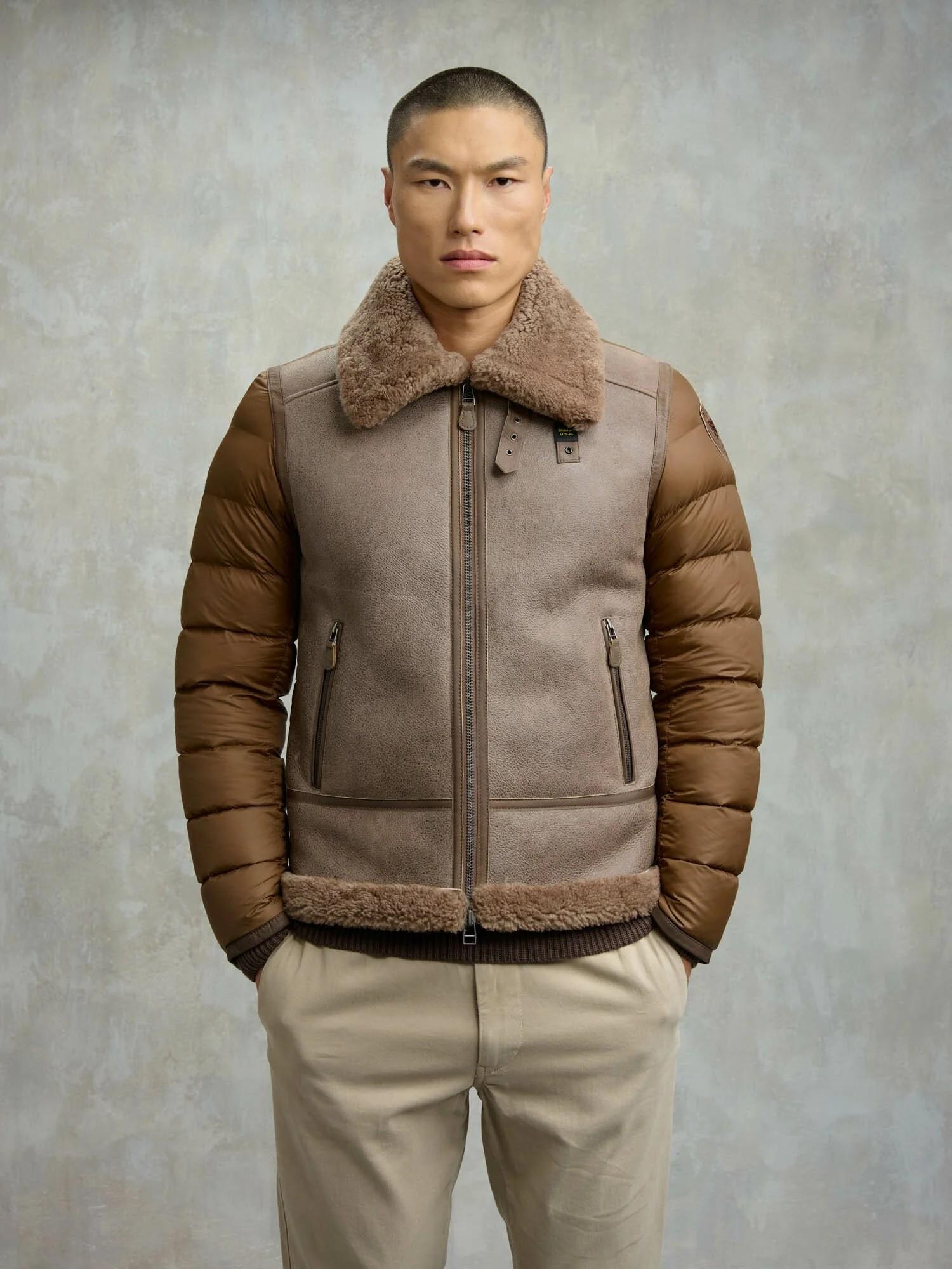 Piumino fenner 25WBLUL01333 341 BLAUER 