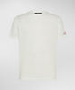 Zole 02 T-Shirt in Piquet stretch di cotone e seta papiro