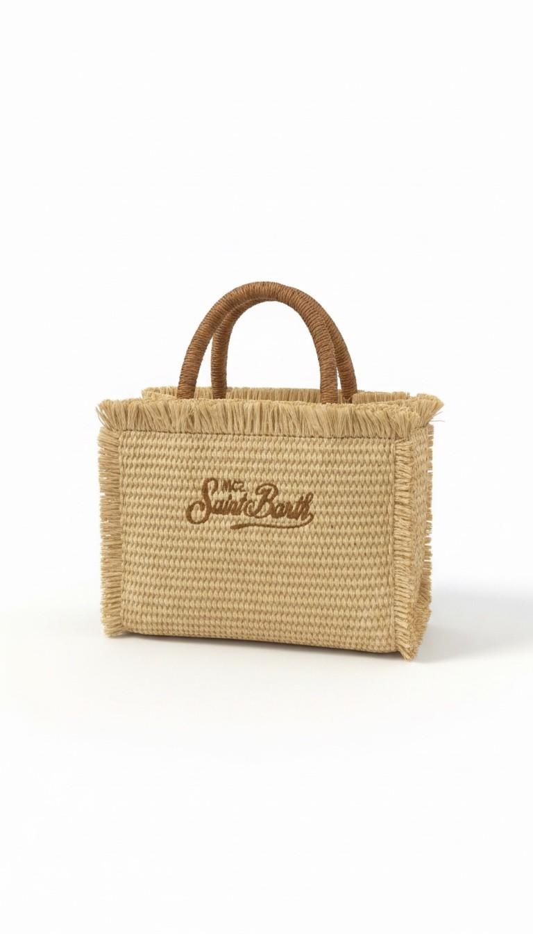 Borsa Vanity mini effetto paglia VAMI009 00368L MC2 SAINT BARTH 