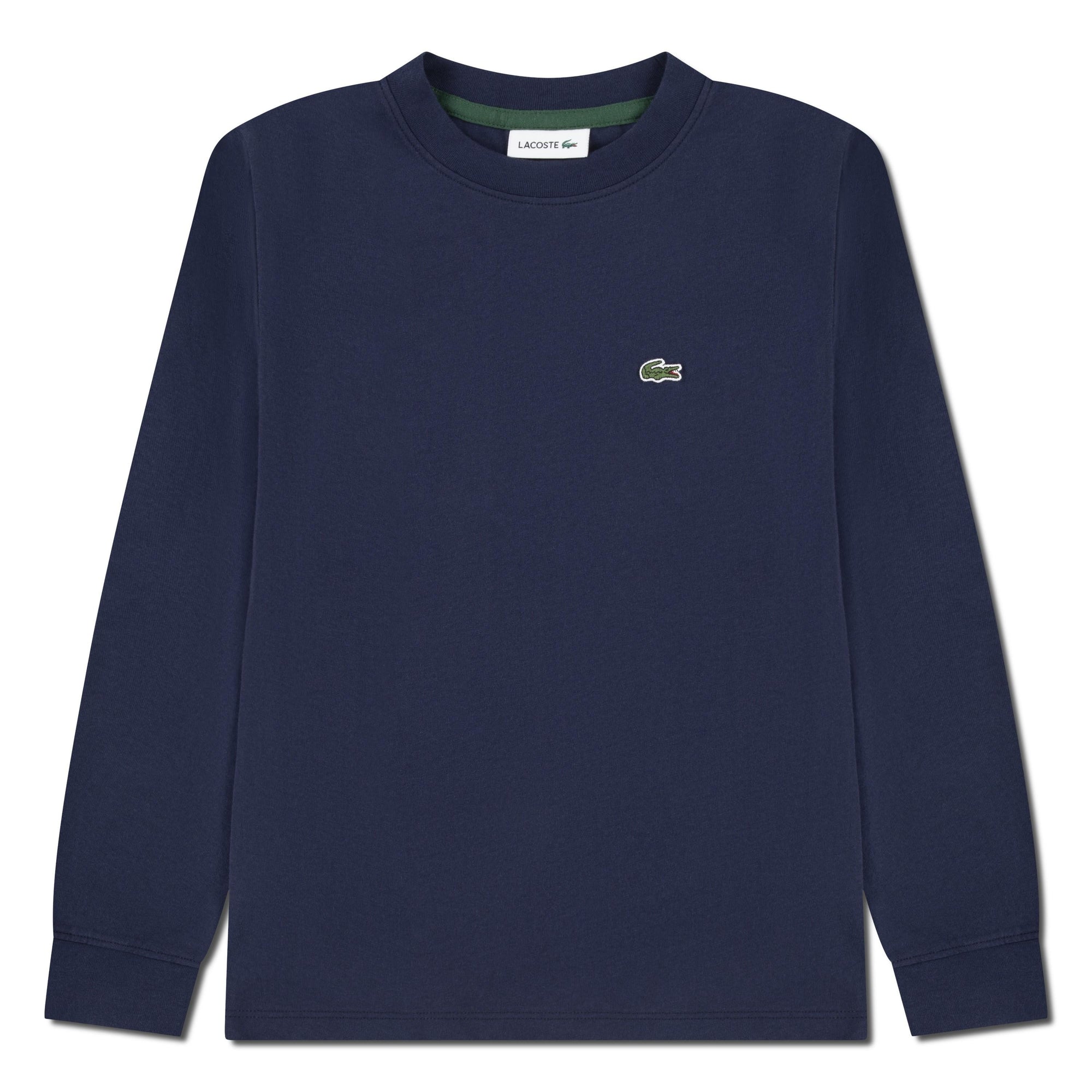 T-shirt in cotone a maniche lunghe 947112 UGW LACOSTE 