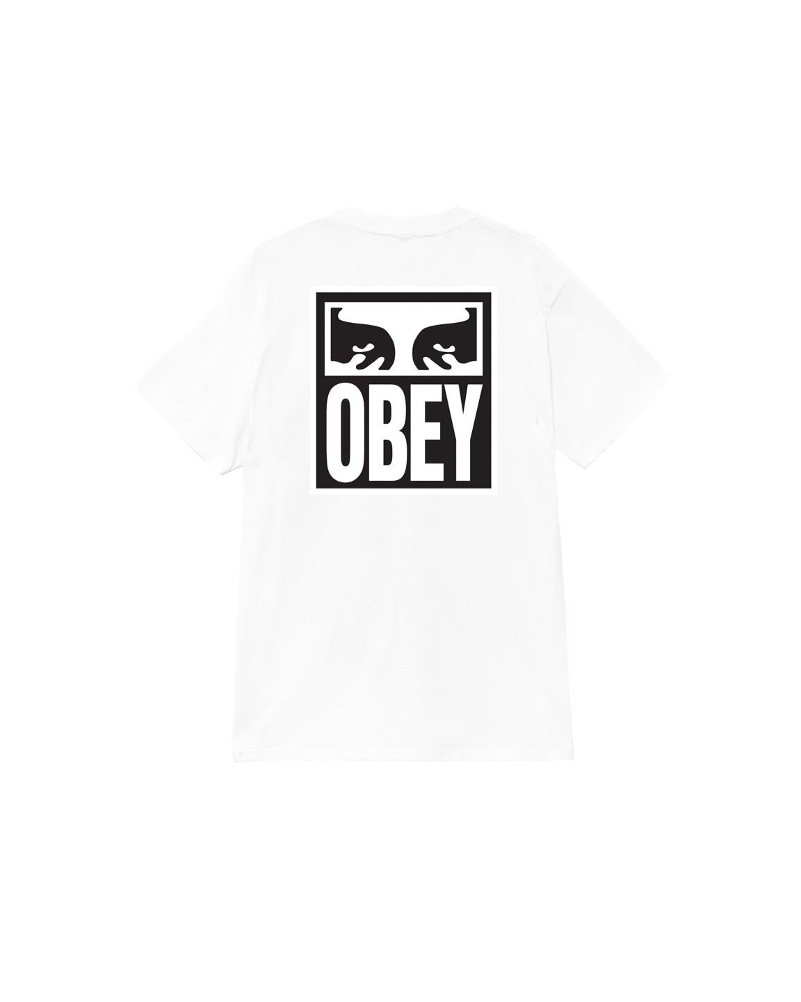 T-shirt girocollo 165262142 WHT OBEY 