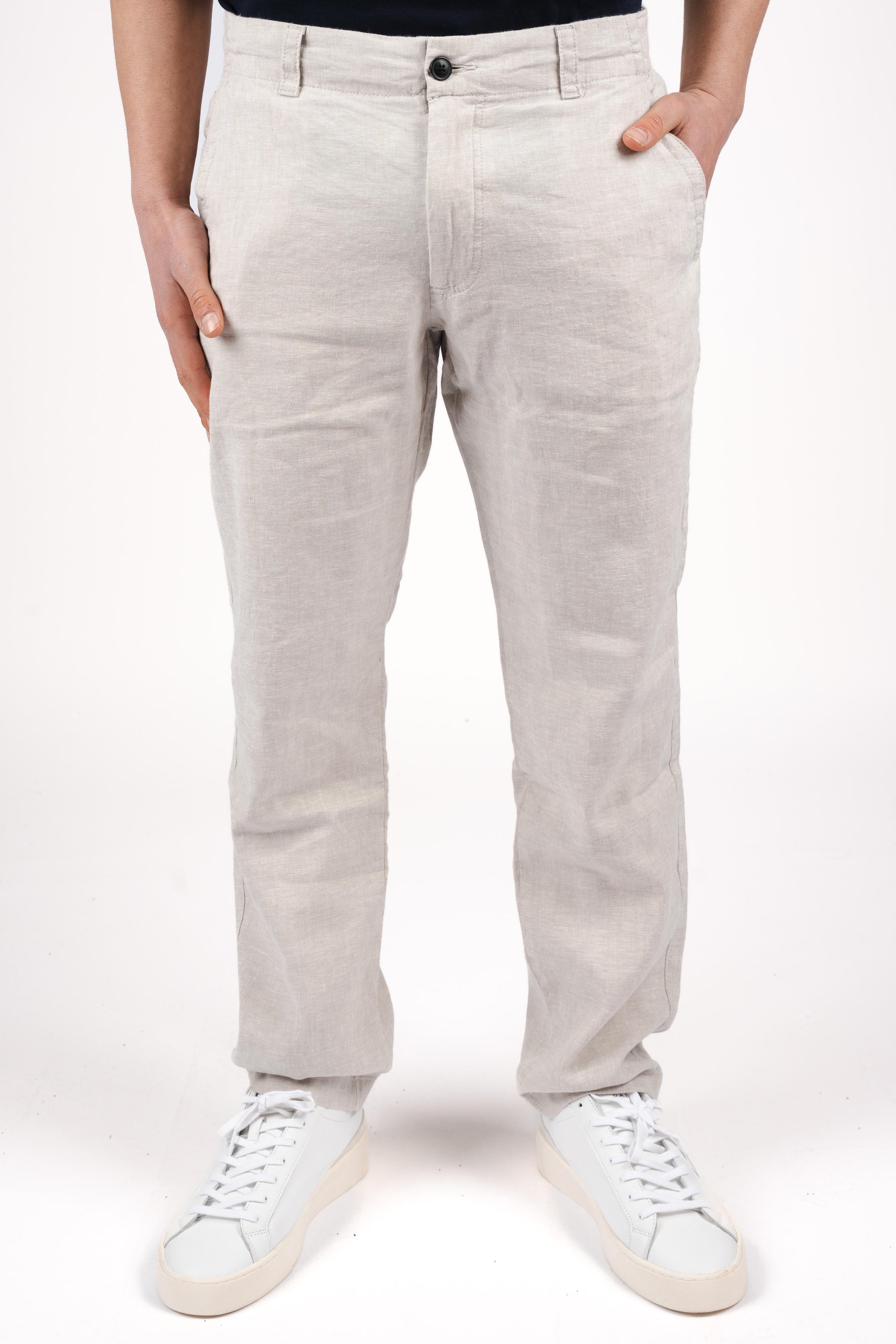 Pantaloni con dettaglio logo 50559595 070 BOSS 
