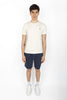 Short navy in spugna spa