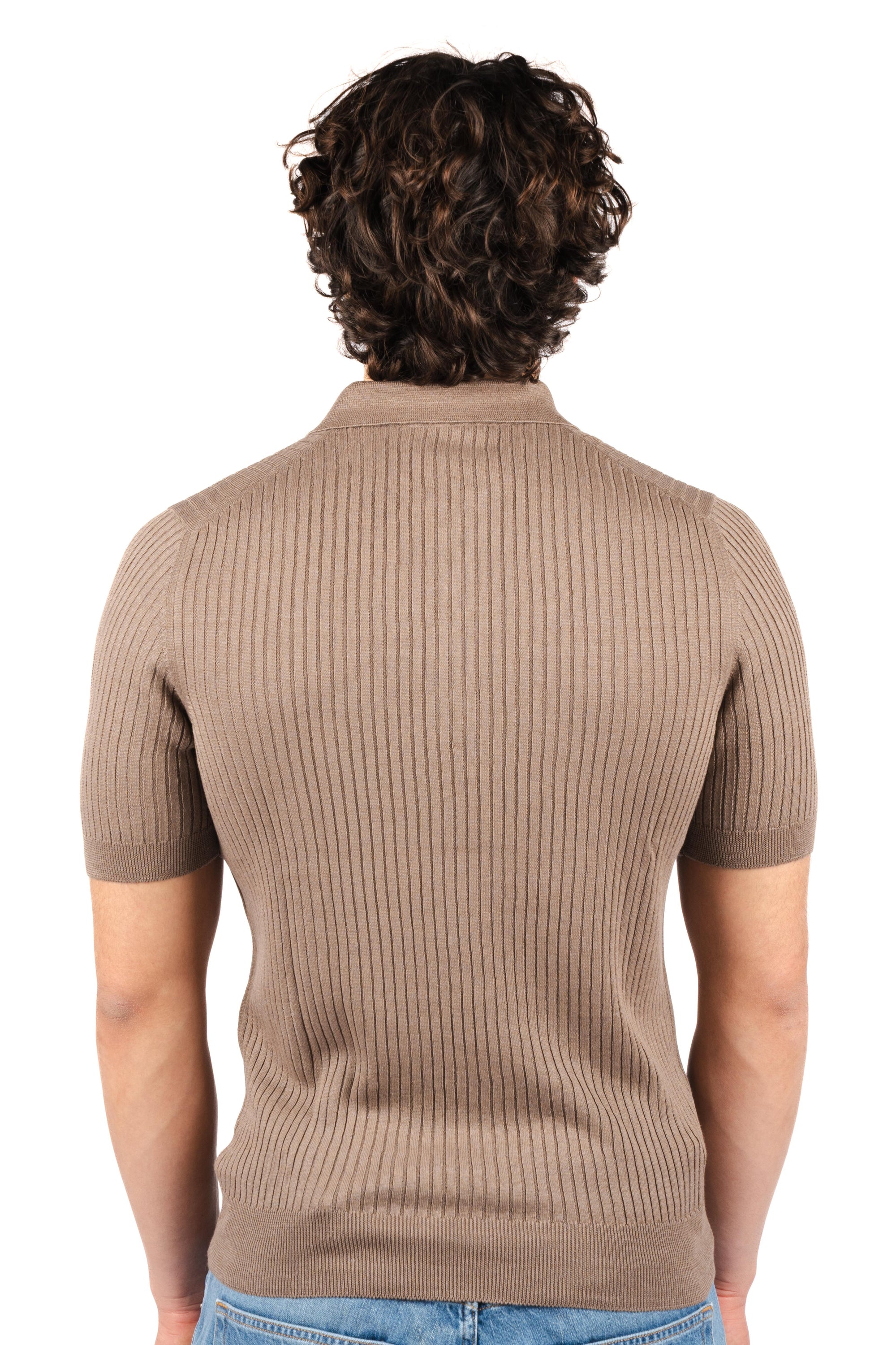Polo in maglia di cotone 57118/18641 130 GRAN SASSO 