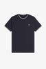 T-shirt con doppia riga