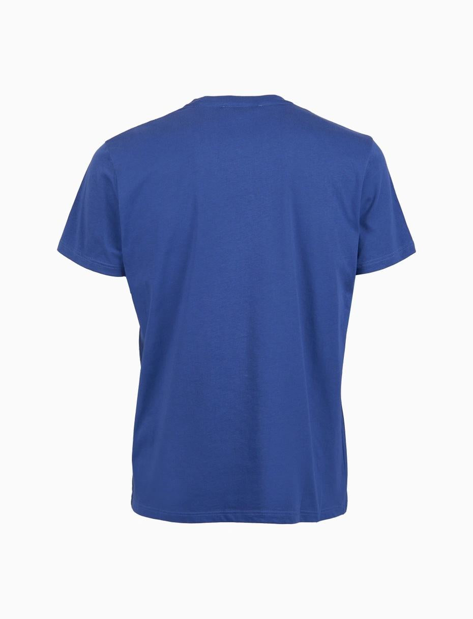 T-shirt girocollo con taschino pois AP513725 32526 GALLO 
