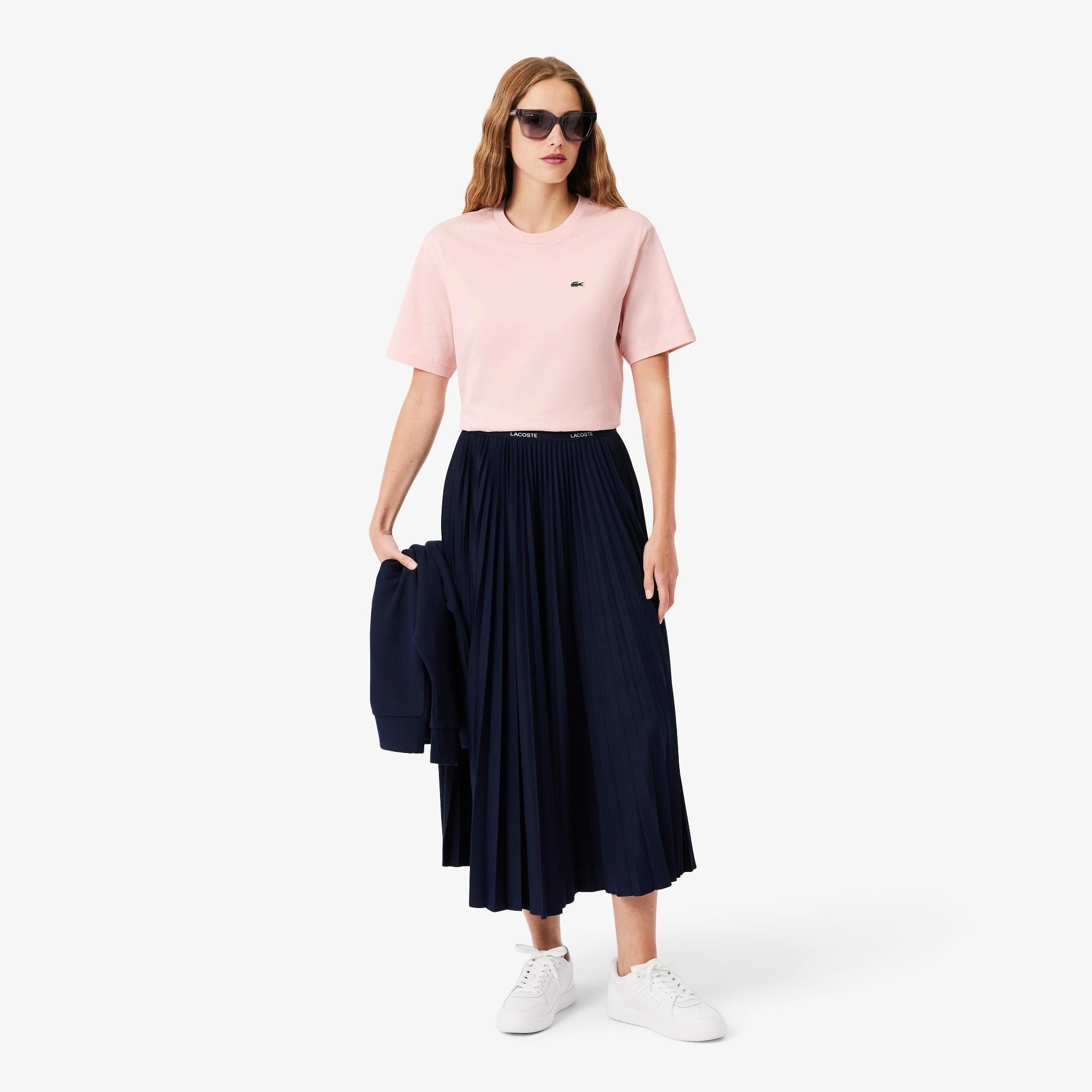 T-shirt in morbido cotone relaxed fit TF7215 ADY LACOSTE 