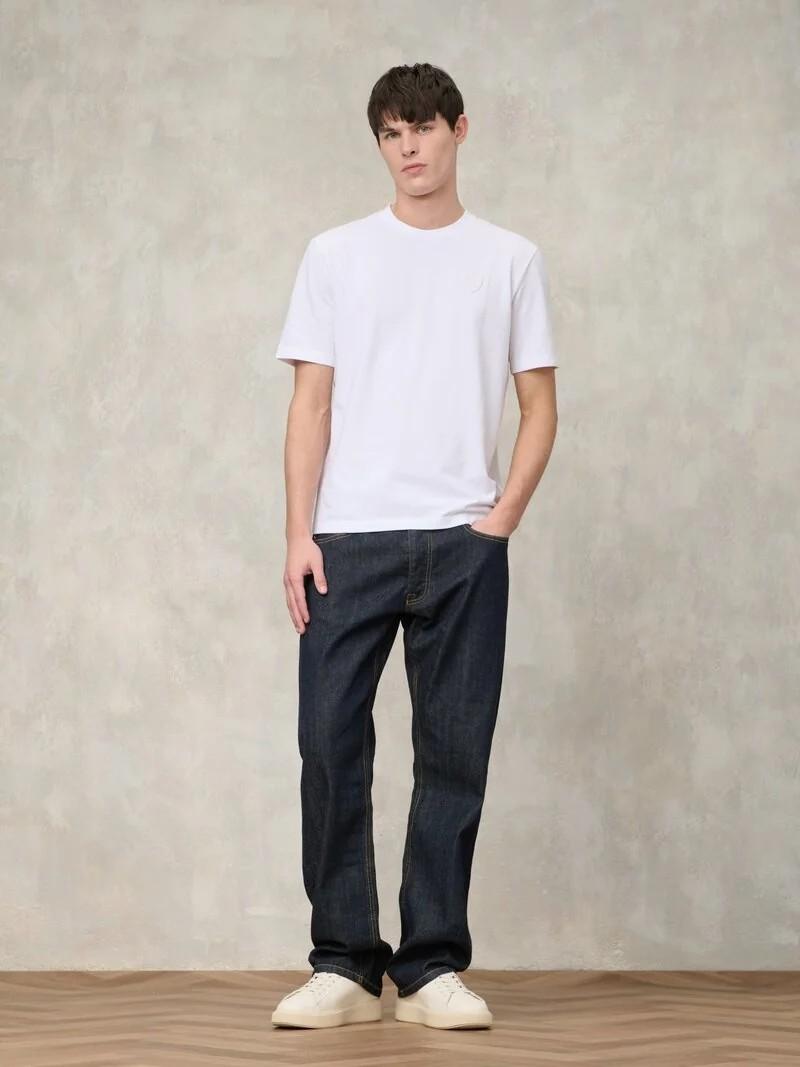 T-shirt Athens 26SBLUH02306 100 BLAUER 