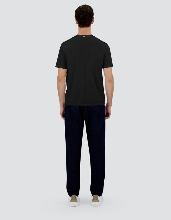 T-shirt in superfine cotton stretch JG000174U52003 9300 HERNO 