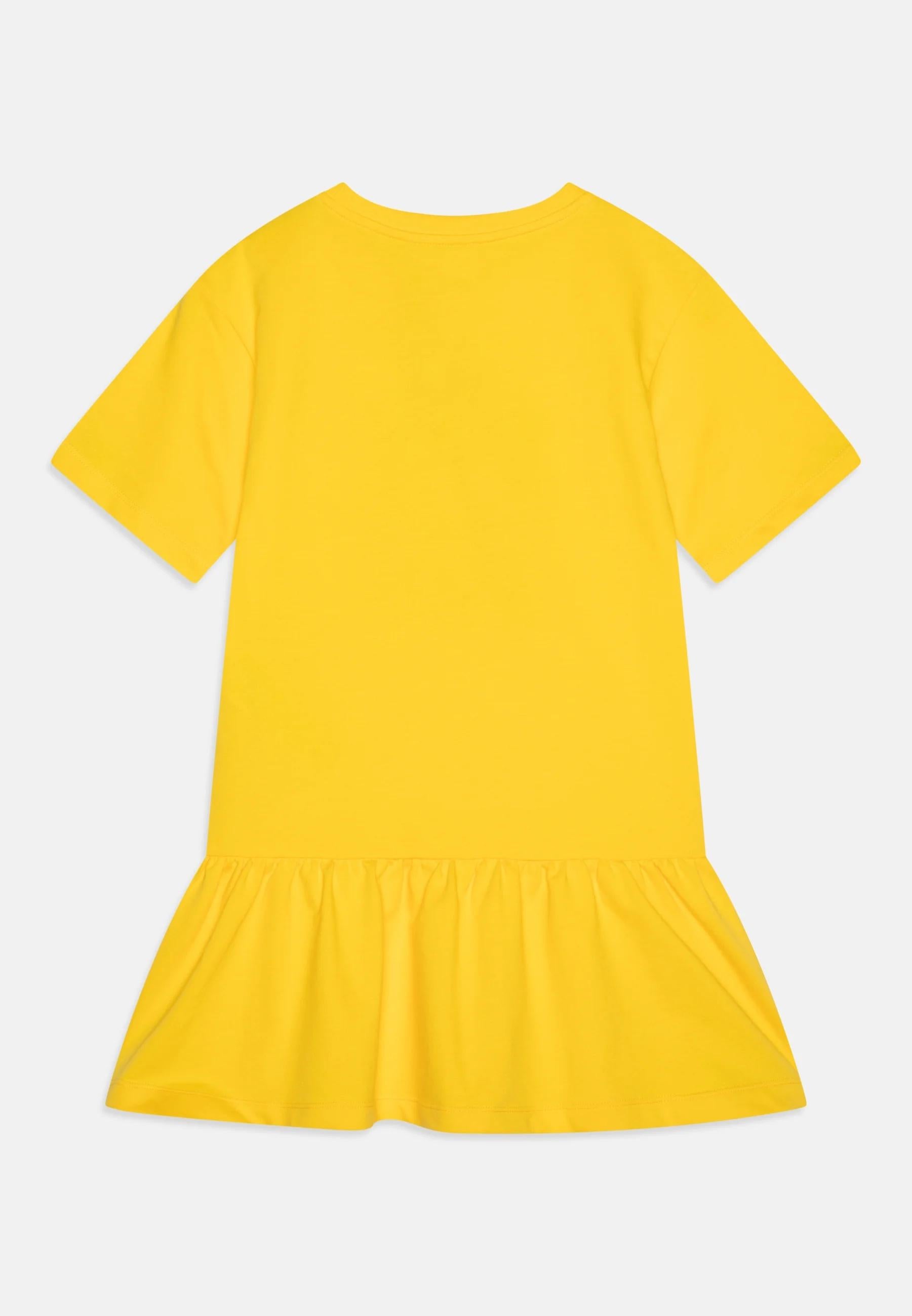 Abito Teddy Bear con ruches HDV0G8LBA00 50577A MOSCHINO KID 