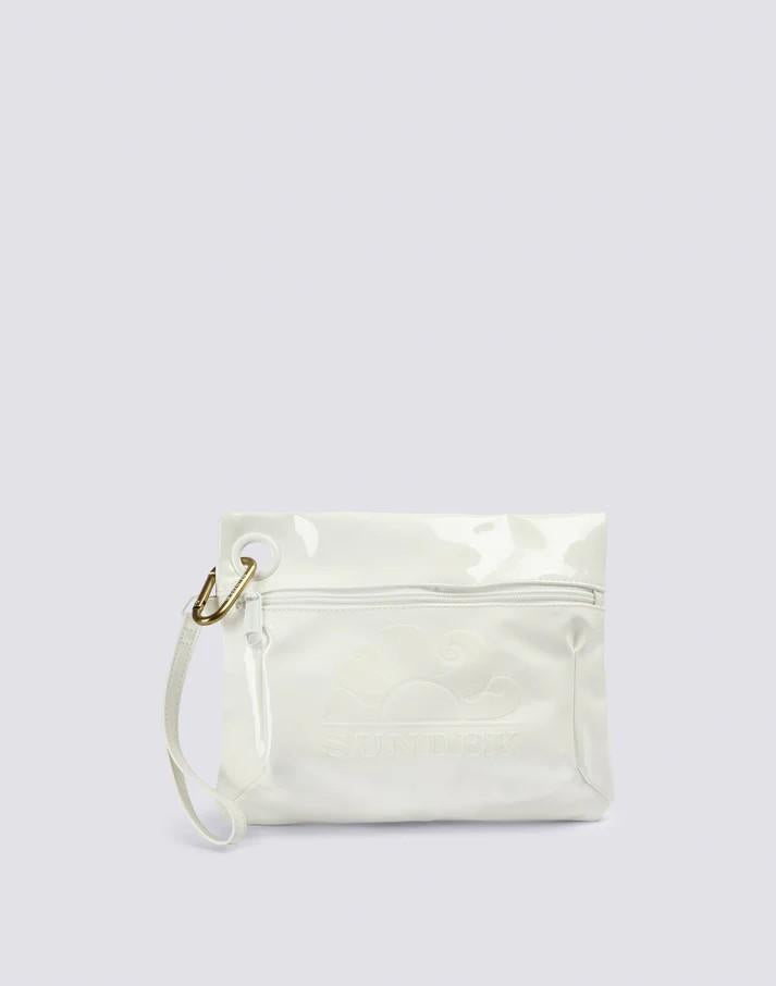 Clutch pochette con moschettone AW416ABPV400 00601 SUNDEK 