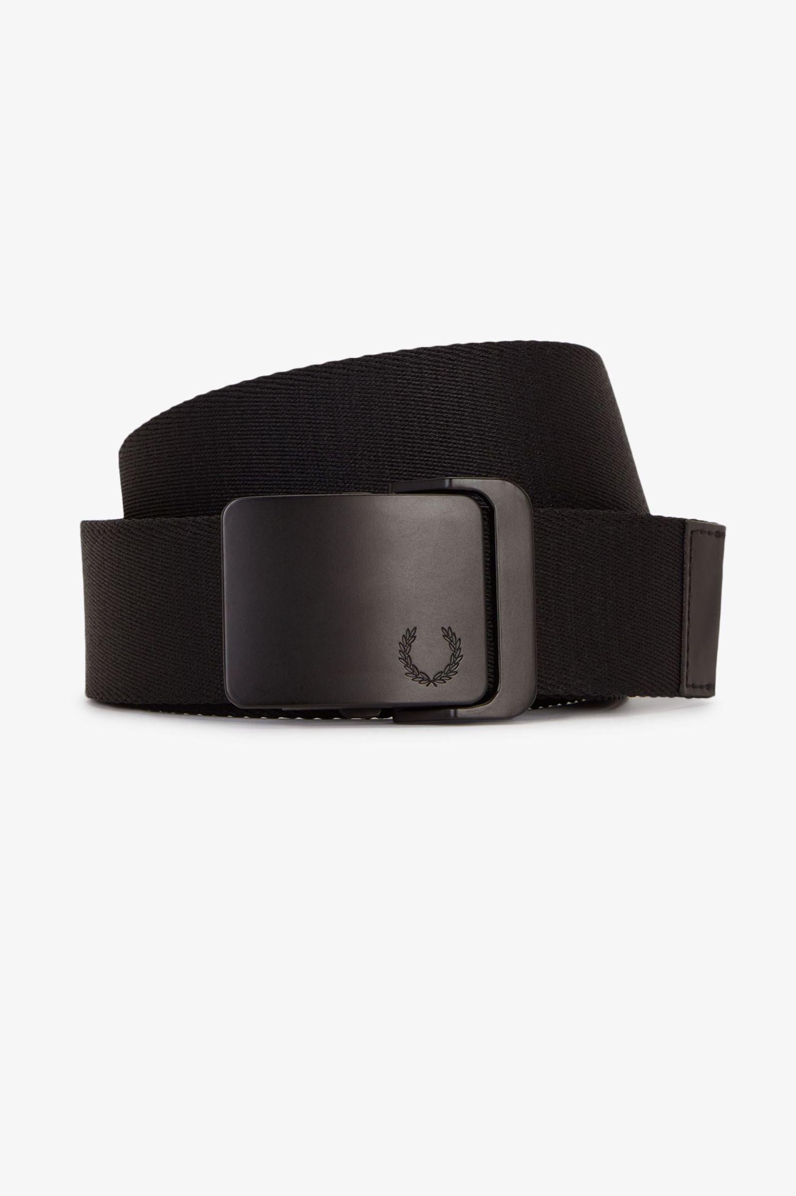 Cintura a fettuccia tinta unita BT224858 102 FRED PERRY ACCESSORIES 