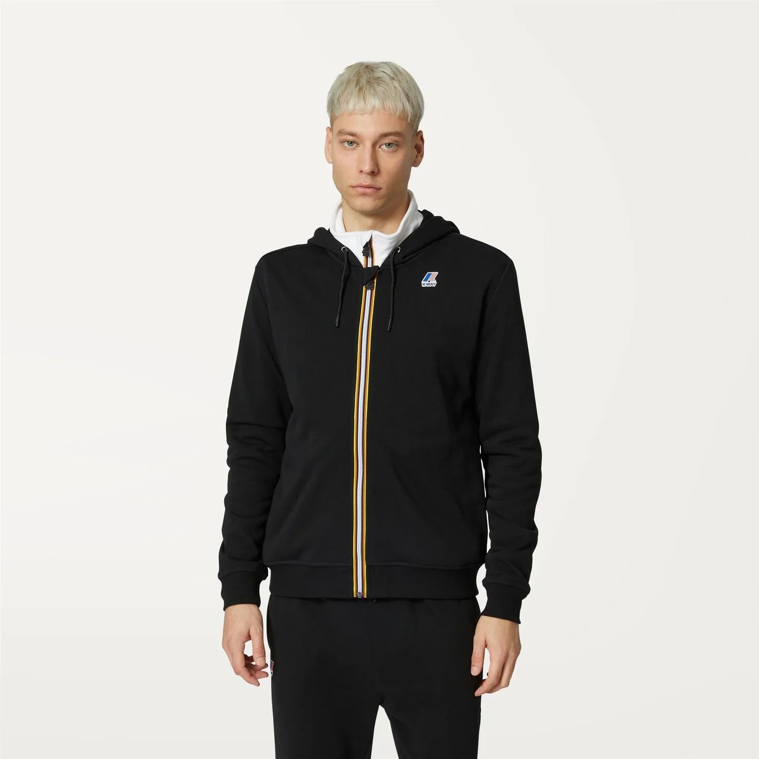 Giacca in pile unisex nero K4115ZW USY K-WAY 