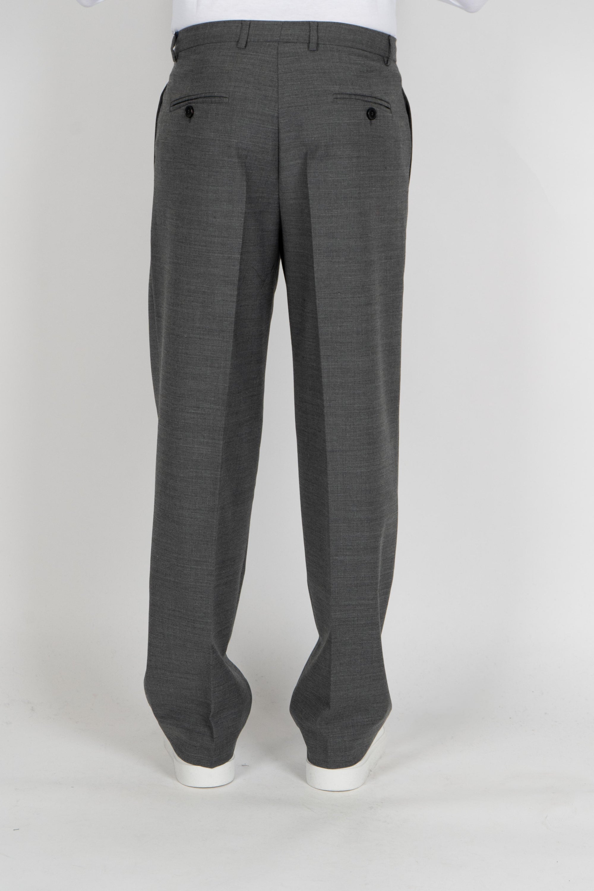 Pantalone stile sartoriale B6F0051 FU95M AMARANTO 