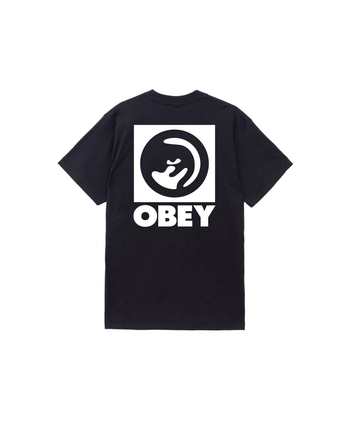 T-shirt girocollo  165264051 BLK OBEY 