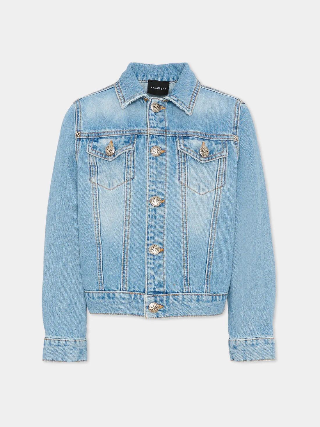 Giubbotto di jeans RBP26050GB DBLUELIGHT RICHMOND 